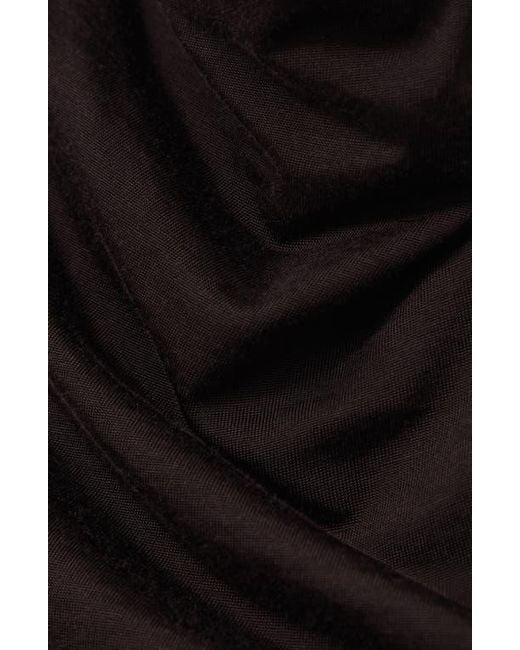 Reiss Black Darla Cowl Neck Shell