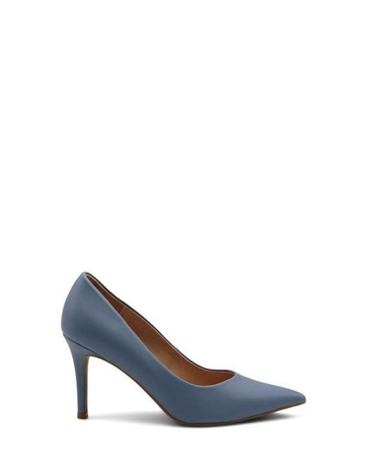 Charles David Blue Geno Pointed Toe Pump