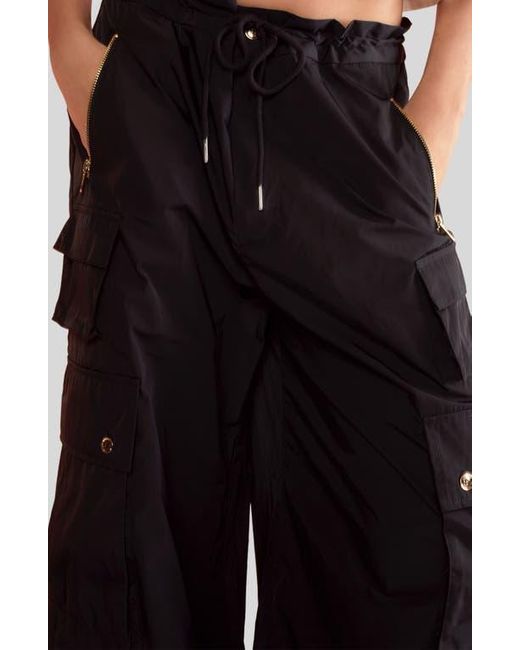 Cynthia Rowley Black Kim Cargo Pant