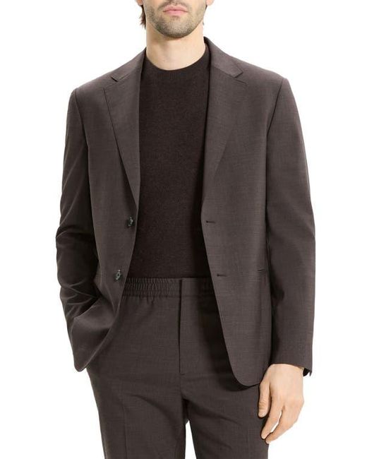 Theory Black Clinton Travel Motion Wool Blend Blazer for men