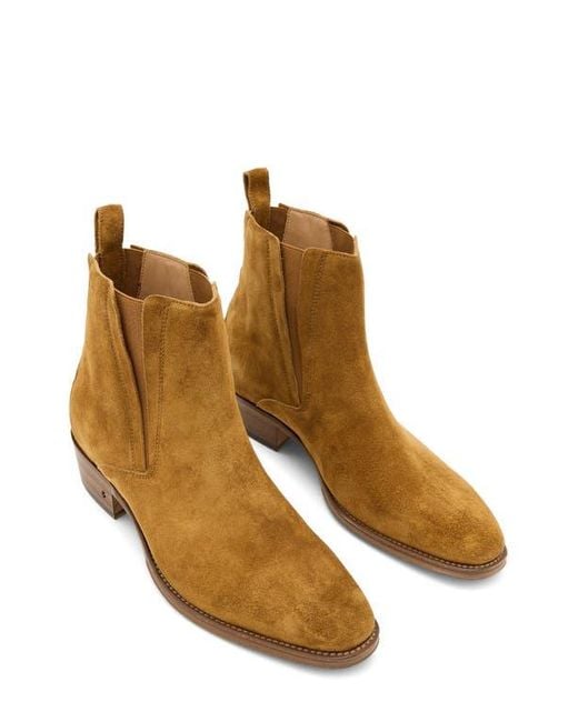 John Varvatos Brown Ludlow Chelsea Boot for men