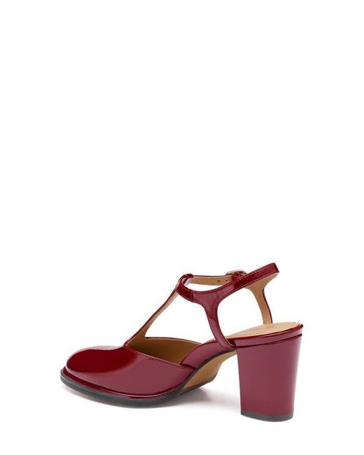 Johnston & Murphy Red Amy T-Strap Pump