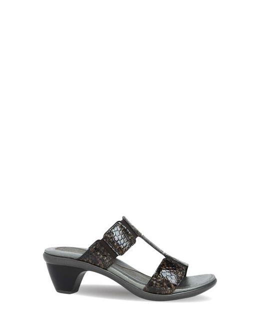 Naot Black Form Sandal