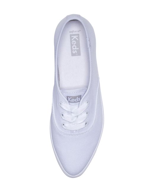 Keds White Keds Point Leather Sneaker