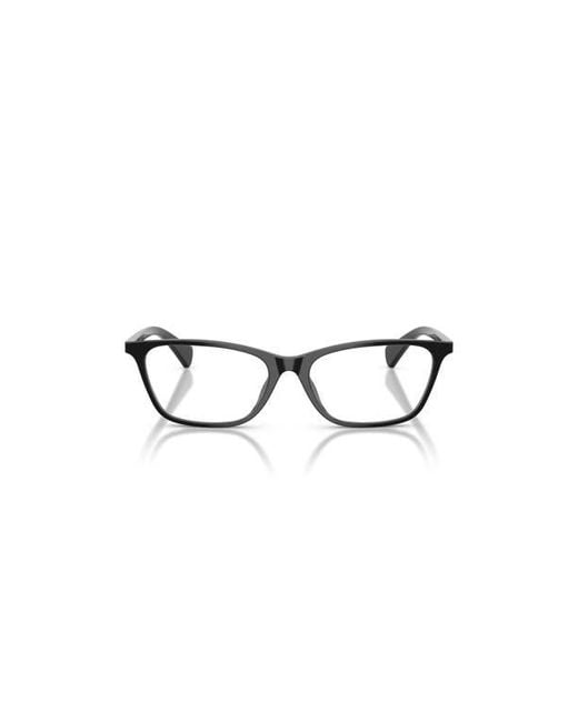 Ralph Black 53Mm Rectangle Optical Glasses