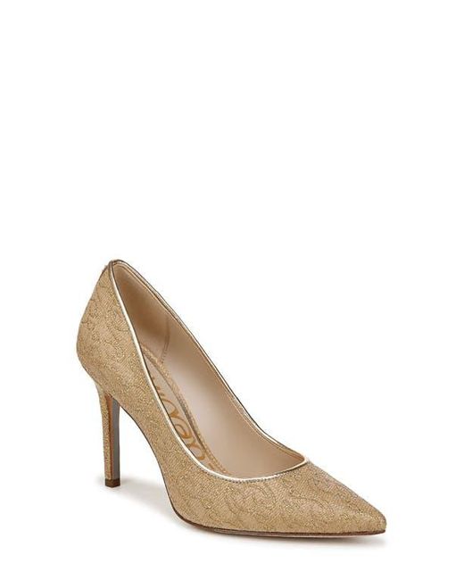 Sam Edelman Metallic Hazel Pointed Toe Pump