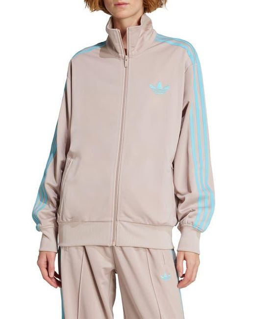 Adidas Natural Firebird Recycled Polyester Track Jacket