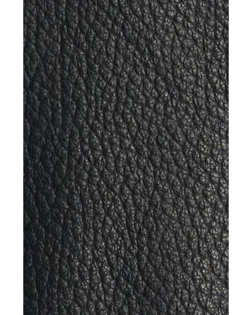 Boss Black Monier Leather Zip Jacket for men