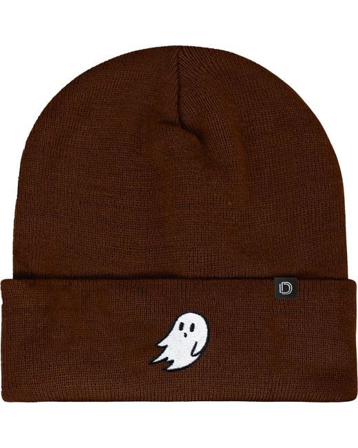 Alix Brown Ghost Beanie for men