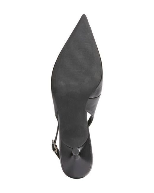 Nordstrom Black Liza Slingback Pointed Toe Pump