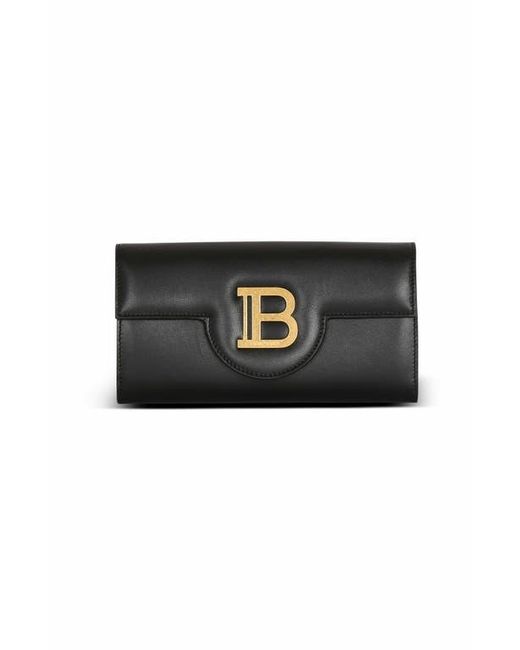 Balmain Black B-Buzz Leather Wallet