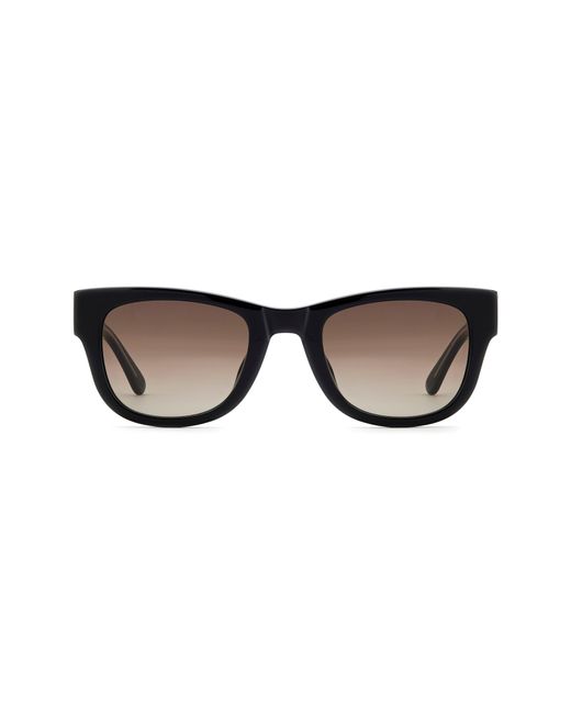 Fossil Brown 50Mm Gradient Square Sunglasses