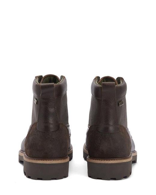 Barbour Brown Sheene Moc Toe Boot for men