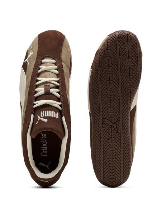 PUMA Brown Speedcat Plus Quilted Sneaker for men