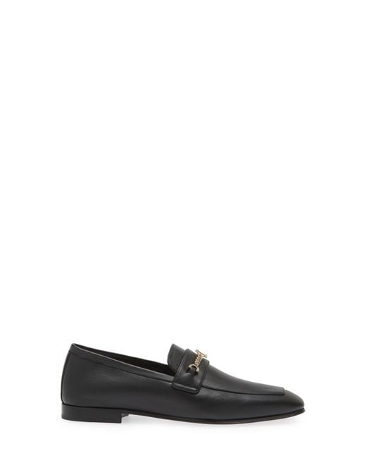 Christian Louboutin Moc Toe Loafer in Gray | Lyst