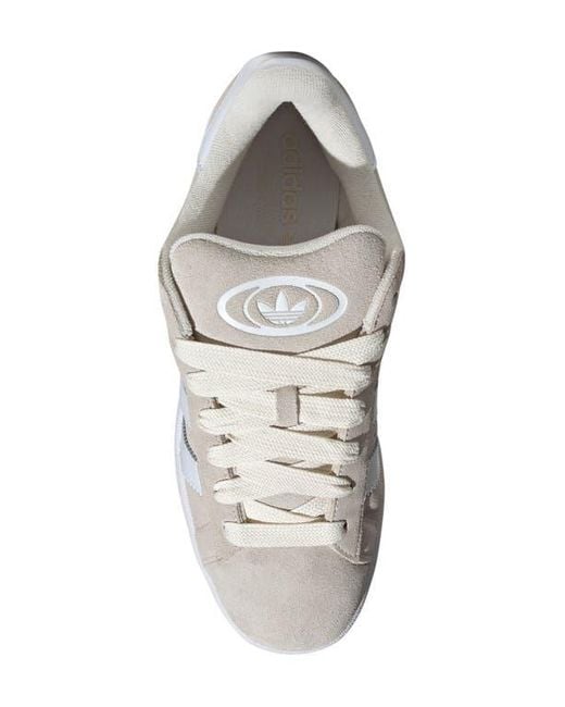 Adidas White Campus 00S Sneaker for men