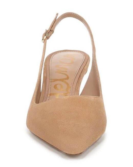 Sam Edelman Natural Bianka Slingback Pump