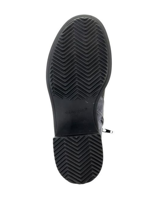 David Tate Gray Spike Stud Bootie