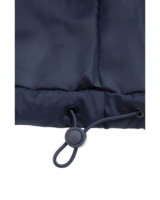 Rokka&Rolla Blue Lightweight Modern Puffer Jacket for men