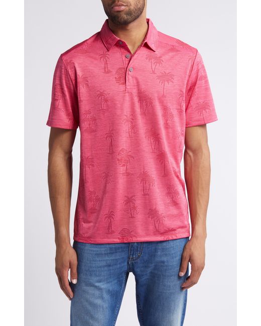 Tommy Bahama Red Palm Coast Palmera Islandzone Recycled Polyester Polo for men