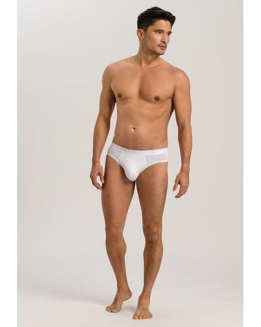 Hanro White Micro Touch Brief for men