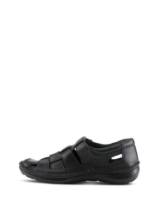 Spring Step Black Sandal for men