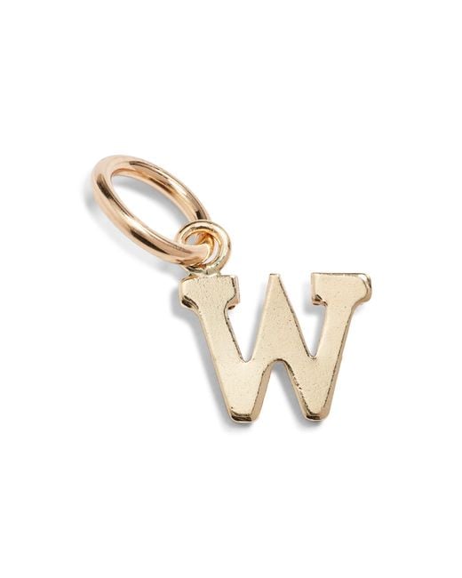 Nashelle Metallic Initial Charm