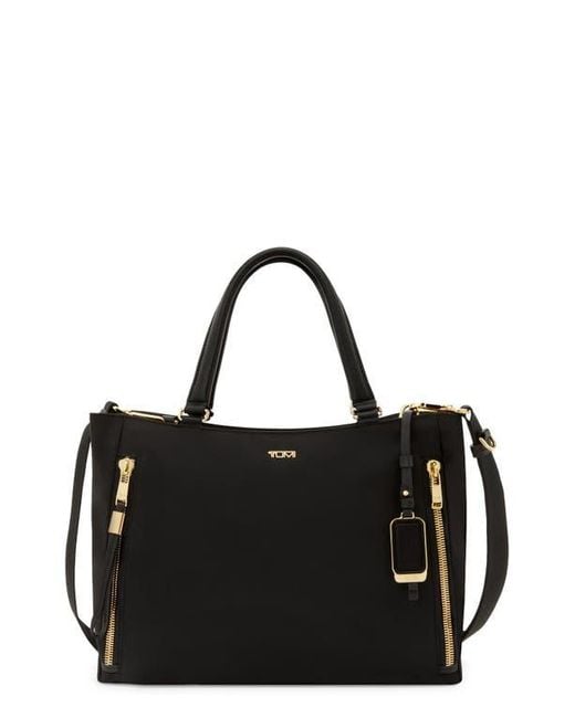 Tumi Black Medium Valetta Tote