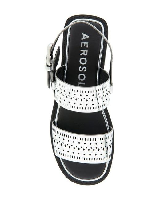 Aerosoles White Carole Slingback Sandal