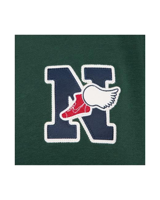 Nike Sportswear Club Exeter Crop Jacket in Green Lyst