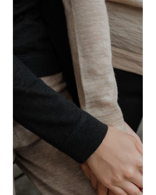 SSKEIN White T Neck Pullover