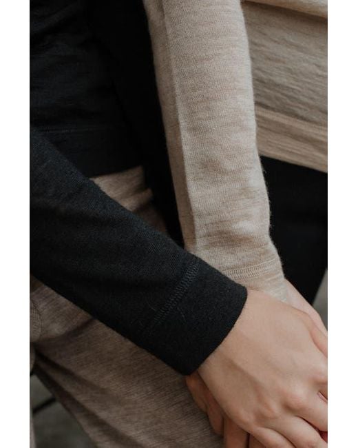 SSKEIN White T Neck Pullover