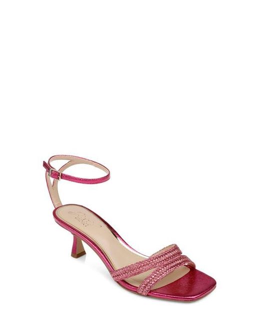 Badgley Mischka Pink Hayzel Ankle Strap Sandal