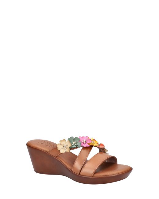 TUSCANY by Easy StreetR Natural Tuscany By Easy Street Bellefleur Wedge Sandal
