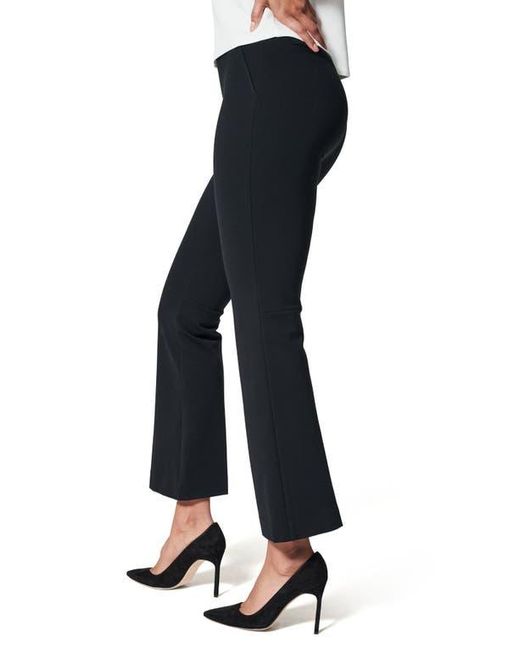 Spanx Black Spanxsupersmooth Perfectfit Ponte Kick Flare Pants