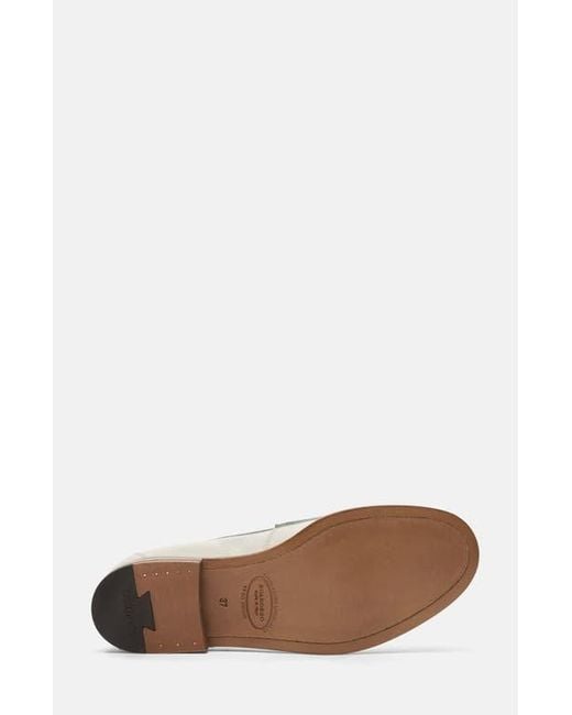 Scarosso White Harper Loafers