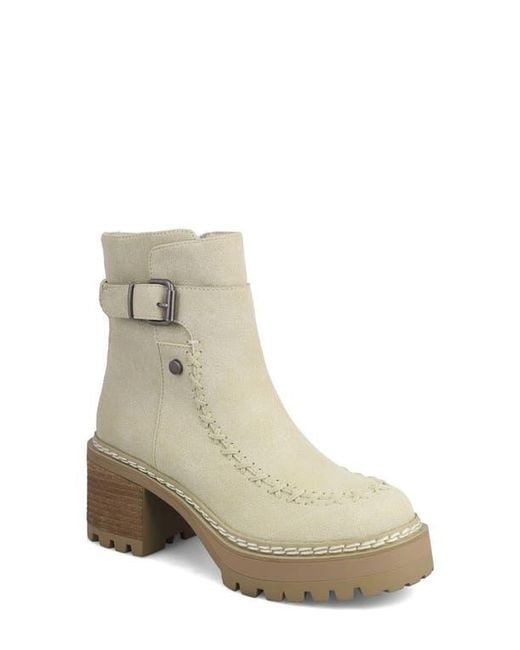 MIA Natural Toula Platform Bootie