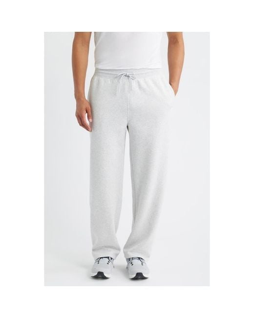 Zella White Vital Fleece Pants for men