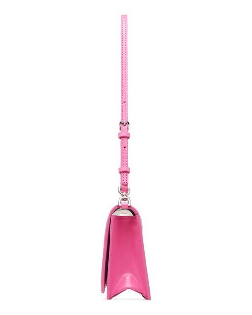 Marc Jacobs Pink The Mirror Leather Shoulder Bag