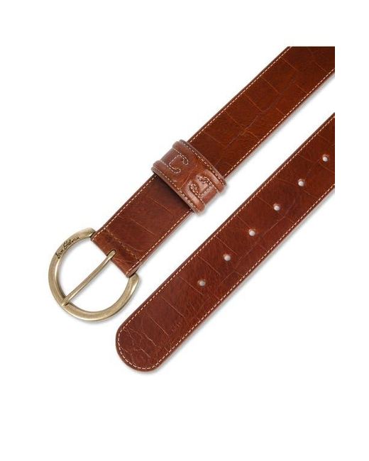 Sam Edelman Brown Rounded Buckle Belt