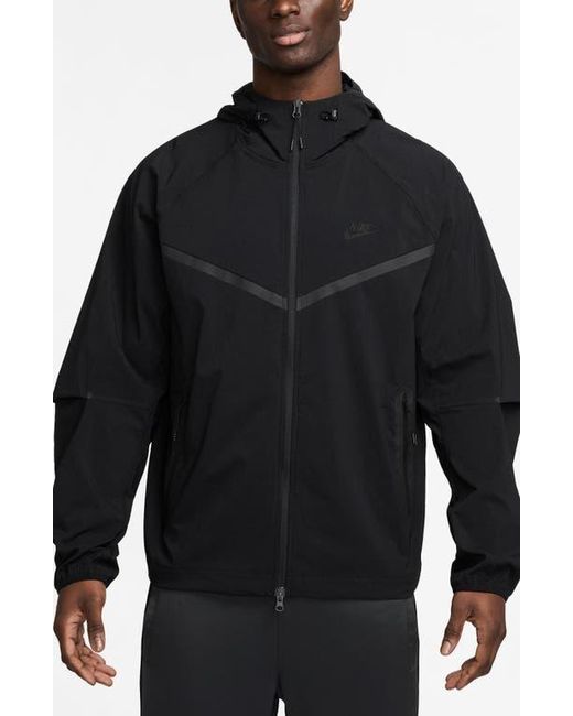 Nike Black Sportswear Tech Windrunner Jacket for men