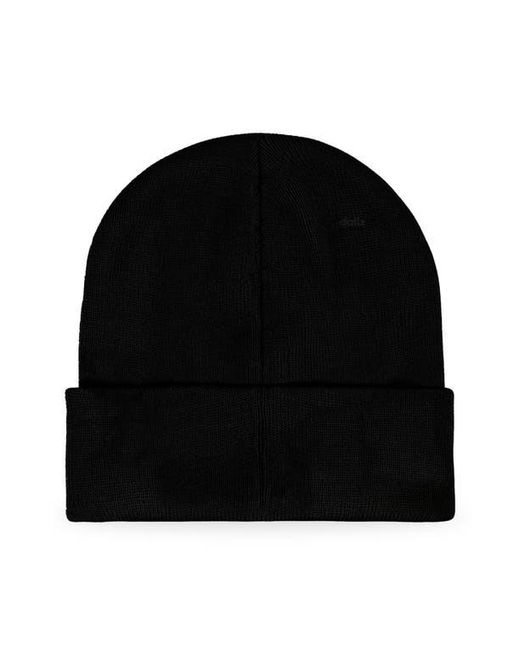 Alix Black Pigeon Beanie Cap for men