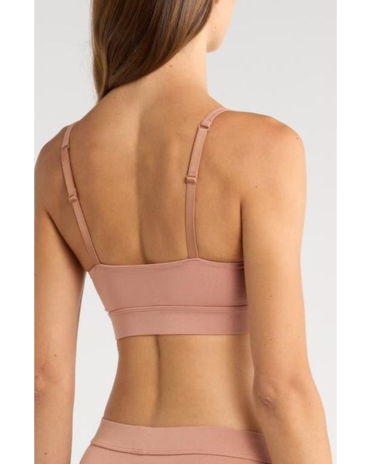 OXER Brown Luxe Icon Stretch Modal Adjustable Bralette