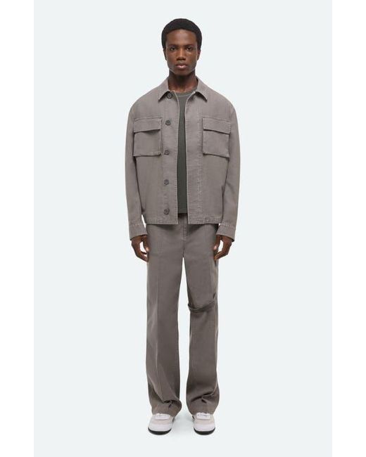 Helmut Lang Gray Denim Utility Jacket for men