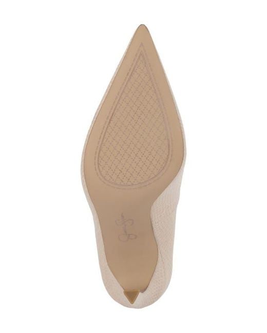 Jessica Simpson Natural Welica Pointed Toe Pump