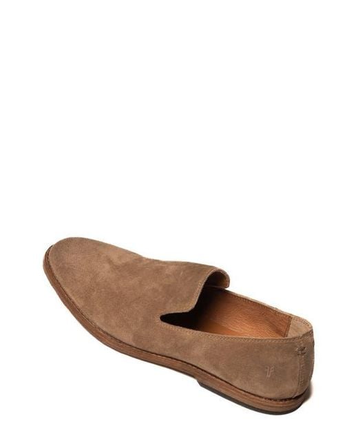 Frye Brown Chris Venetian Loafer for men