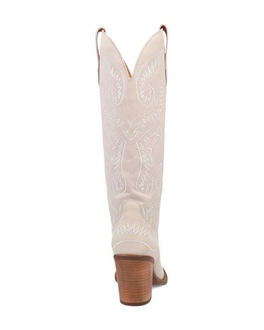 Dingo White Evita Western Boot