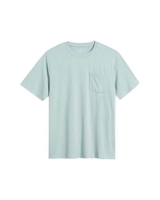 Free Fly Blue Flex Performance Pocket T-Shirt for men