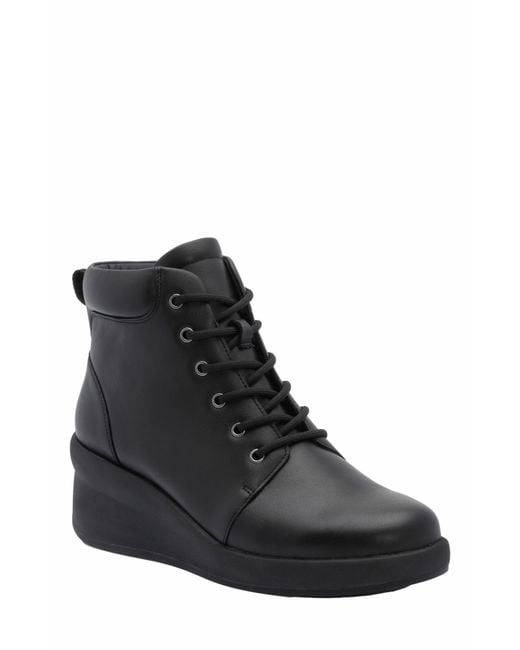 ABEO Black Passage Lace Up Boot