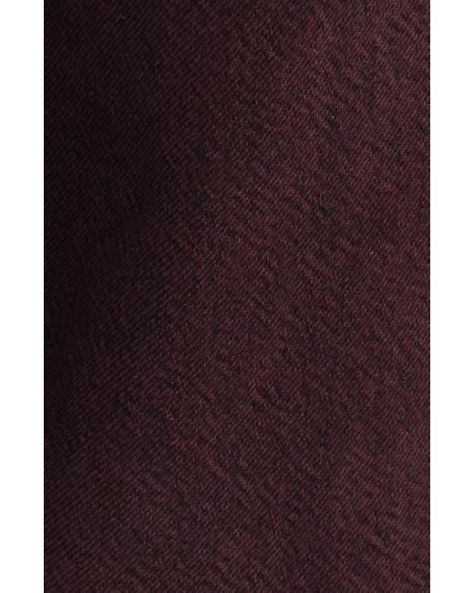 Rag & Bone Red Featherweight Logan Mid Rise Wide Leg Jeans